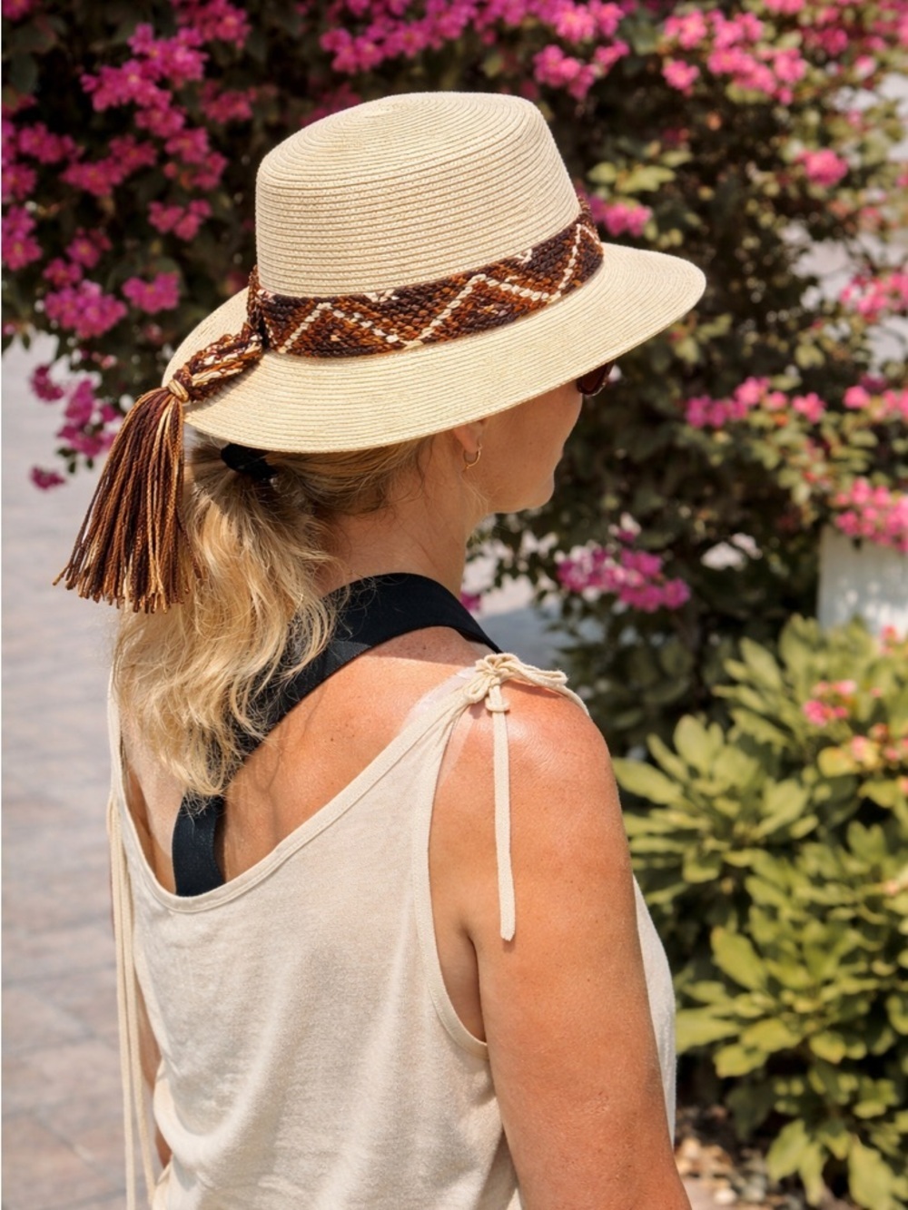 NEW HANDMADE IN MEXICO WOVEN HAT BAND